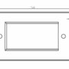 2G Brush faceplate (assembled) - Image 2