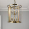 Chester 10 Light Large Pendant Antique Brass - Image 2