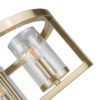Costello 3 Light Semi Flush Antique Brass - Image 2