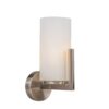 Empire 1 Light Satin Chrome Wall Light - Image 3