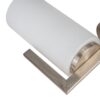 Empire 1 Light Satin Chrome Wall Light - Image 2