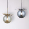 Harvey 1 Light Pendant Brushed Black Chrome - Image 2