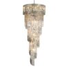 ISLA 13 Light Polished Chrome with Crystal Pendant - Image 2