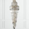 Isla 24 Light 2200mm Crystal Antique Brass - Image 3
