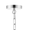Laura 5 Light Oval Pendant Polished Chrome - Image 2