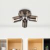 Luxo 3 Light Spotlight Antique Brass - Image 2