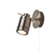 Luxo Single Spotlight Antique Brass - Image 3