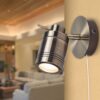 Luxo Single Spotlight Antique Brass - Image 2