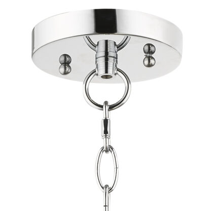 Paragon 1 Light Crystal Pendant Polished Chrome - Image 2