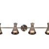 Pixar 4 Light Spotlight Bar Antique Brass - Image 2