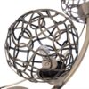 Ronda 4 Light Antique Brass with Mesh Ball Shade - Image 2