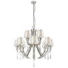 Sophia 12 Light Crystal Ceiling Light Satin Chrome - Image 3