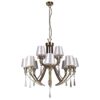 Sophia 12 Light Crystal Ceiling Light Antique Brass - Image 4