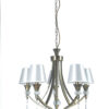 Sophia 5 Light Crystal Ceiling Light Antique Brass - Image 3