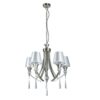 Sophia 5 Light Crystal Ceiling Light Satin Chrome - Image 2
