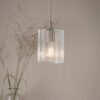Clarendon Pendant Light - Smoked / Brushed Nickel - Image 5
