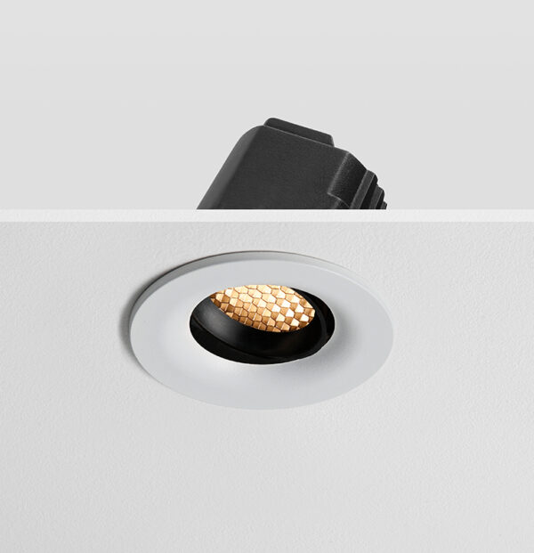 ARC Tilt Honeycomb- Anti Glare Downlight White / Black 10W & 12W