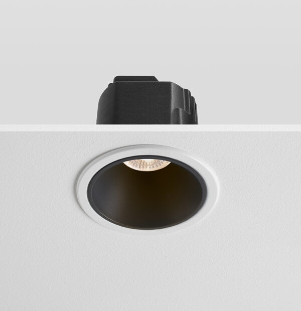 Antiglare Downlight White with Black Baffle 10&13W