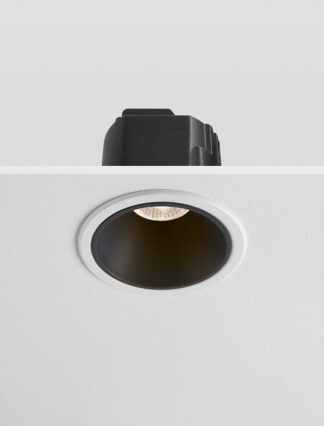 Antiglare Downlight White with Black Baffle 10&13W