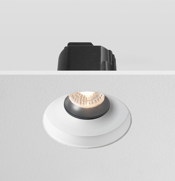 ARC - Trimless Anti Glare Downlight White / Black 10W & 12W