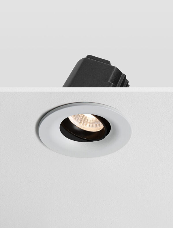 ARC Tilt - Anti Glare Downlight White / Black 10W & 12W
