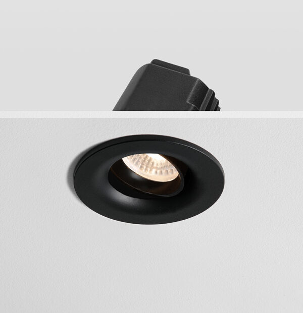 ARC Tilt - Anti Glare Downlight Black 10W & 12W