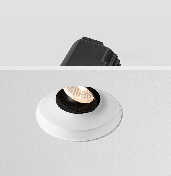 ARC Tilt - Trimless Anti Glare Downlight White / Black 10W & 12W