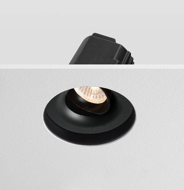 ARC Tilt - Trimless Anti Glare Downlight Black 10W & 12W