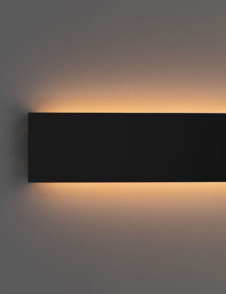 Black Wall Wash LED Profile