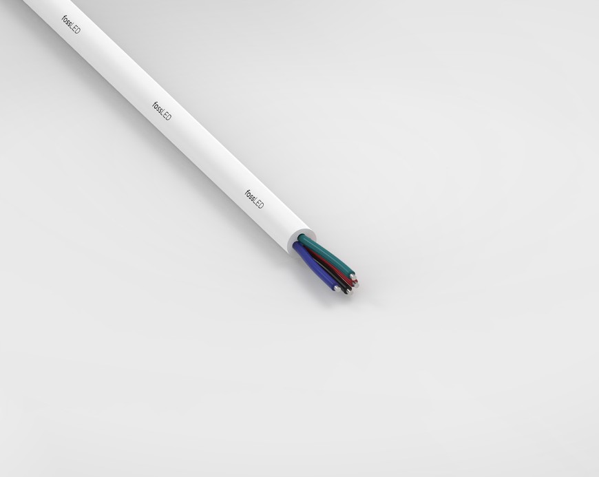 4 Core 0.30mm - White Sheath