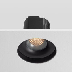 Arc Black Plaster IN Downlight