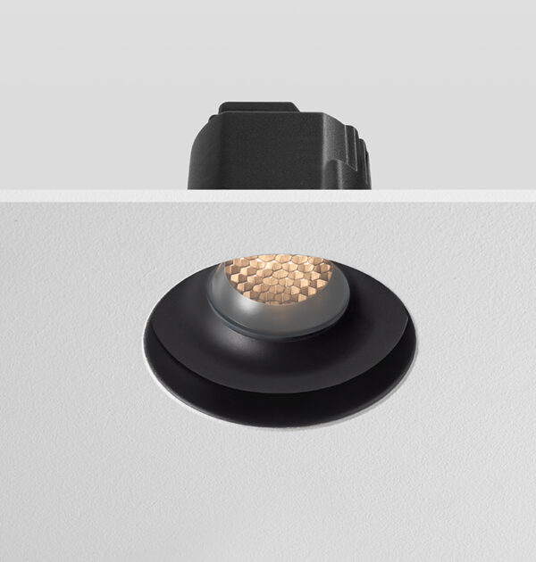 ARC Honeycomb Trimless - Anti Glare Downlight Black 10W & 12W