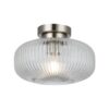 Arlo 1 Light IP44 Satin Chrome - Image 2