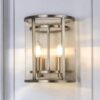 Chester 2 Light Wall Light Antique Brass - Image 2