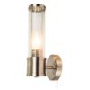 Eleanor Satin Chrome IP44 Bathroom Wall Light - Image 3