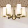 Empire 6 Light Brushed Bronze Ceiling Light - Image 2