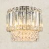 ISLA 3 Light Wall Light Polished Chrome with Crystal - Image 2