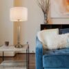 Julie Crystal Antique Brass Table Lamp - Image 2