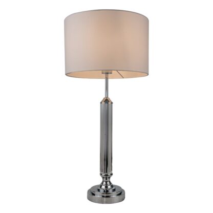 Julie Crystal Polished Chrome Table Lamp - Image 3