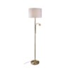 Marshall Mother and Child Floor Lamp Antique Brass - Image 2