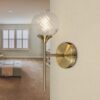 Mona 1 Light Wall Light Antique Brass - Image 2