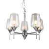 Vino 5 Light Polished Chrome Ceiling Light - Image 2
